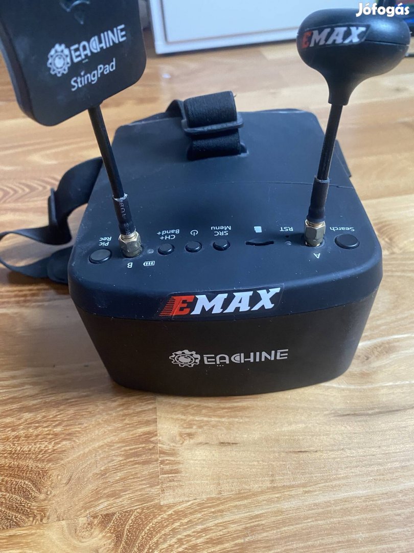 FPV goggle Eachine 800x480 DVR 5,8G 40CH 5" Képernyő