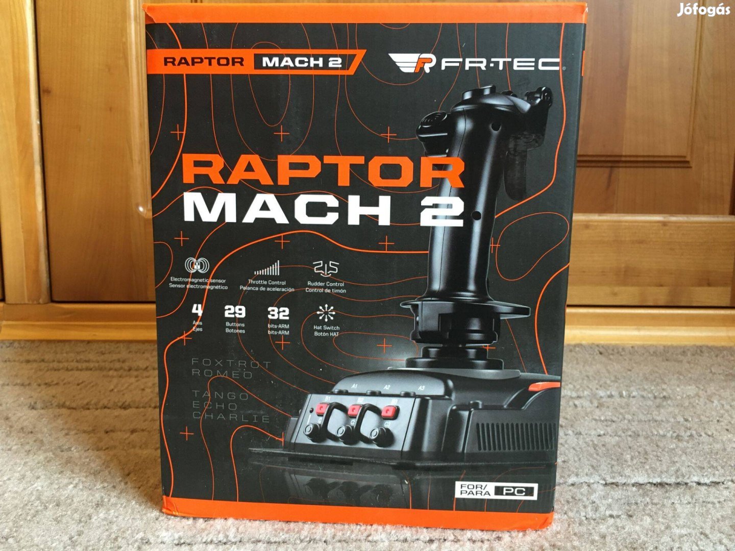 FR-TEC Raptor Mach 2 joystick kar játékvezérlő