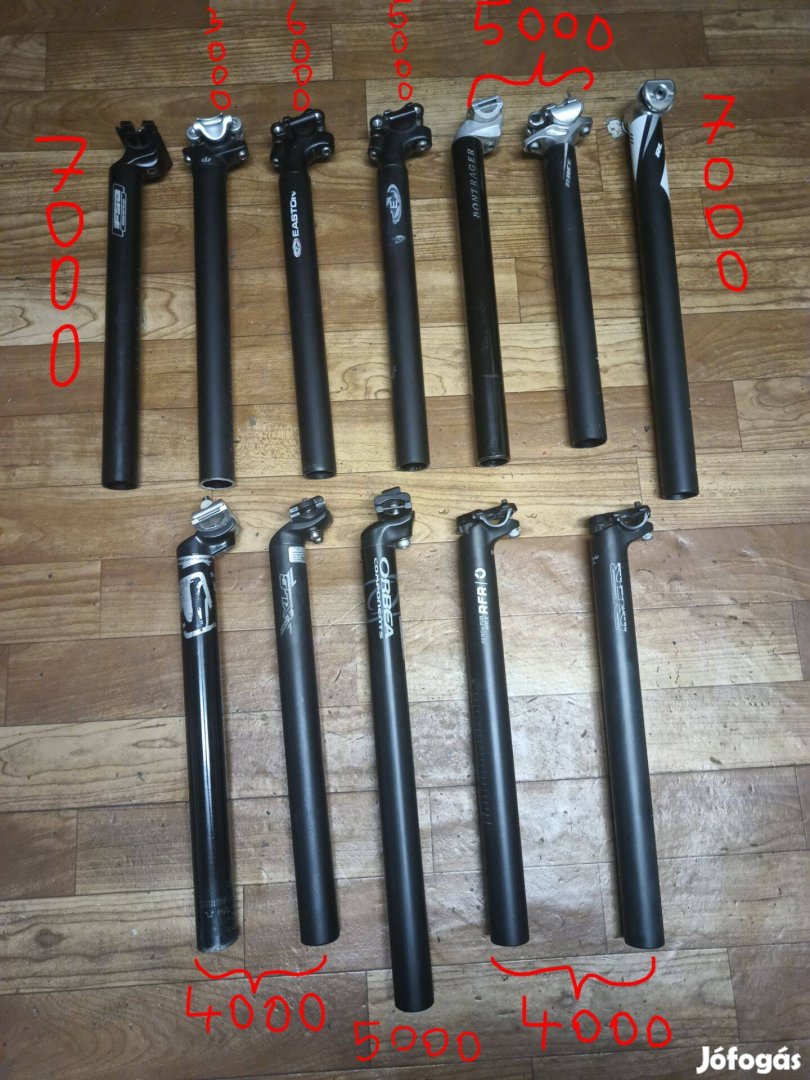 FSA, Bontrager, Easton. nyeregcső 31,6