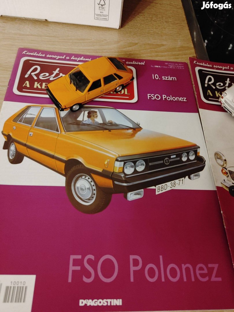 FSO Polonéz retro keleti autó deagostini modell