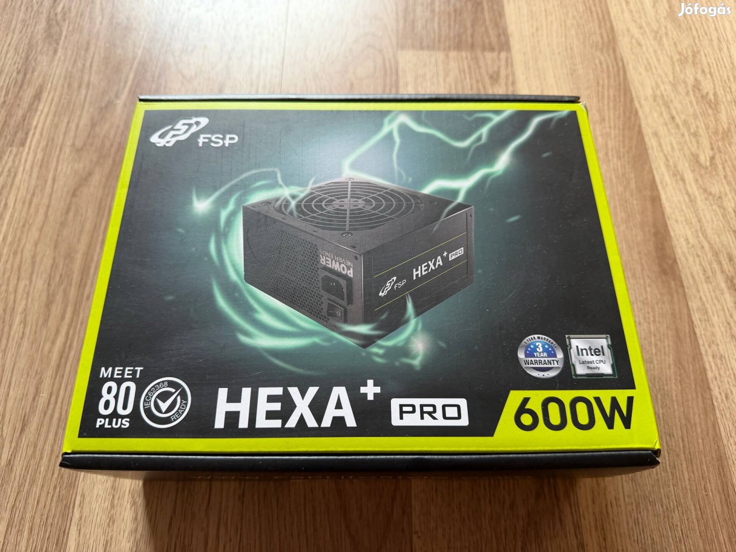 FSP Hexa Pro 600W 80 tápegység Használt