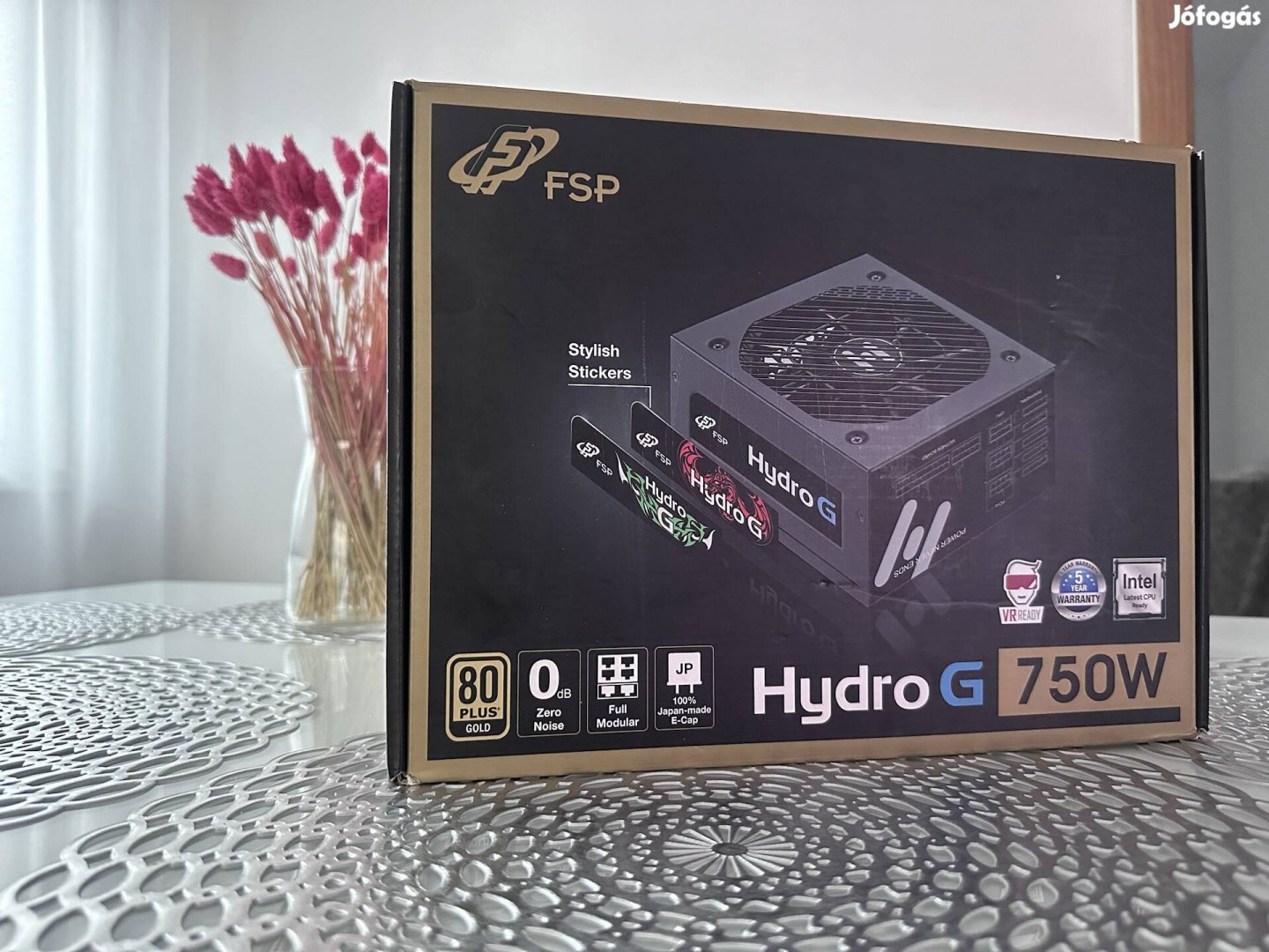 FSP Hydro G 750W 80 Plus Gold moduláris számítógép táp