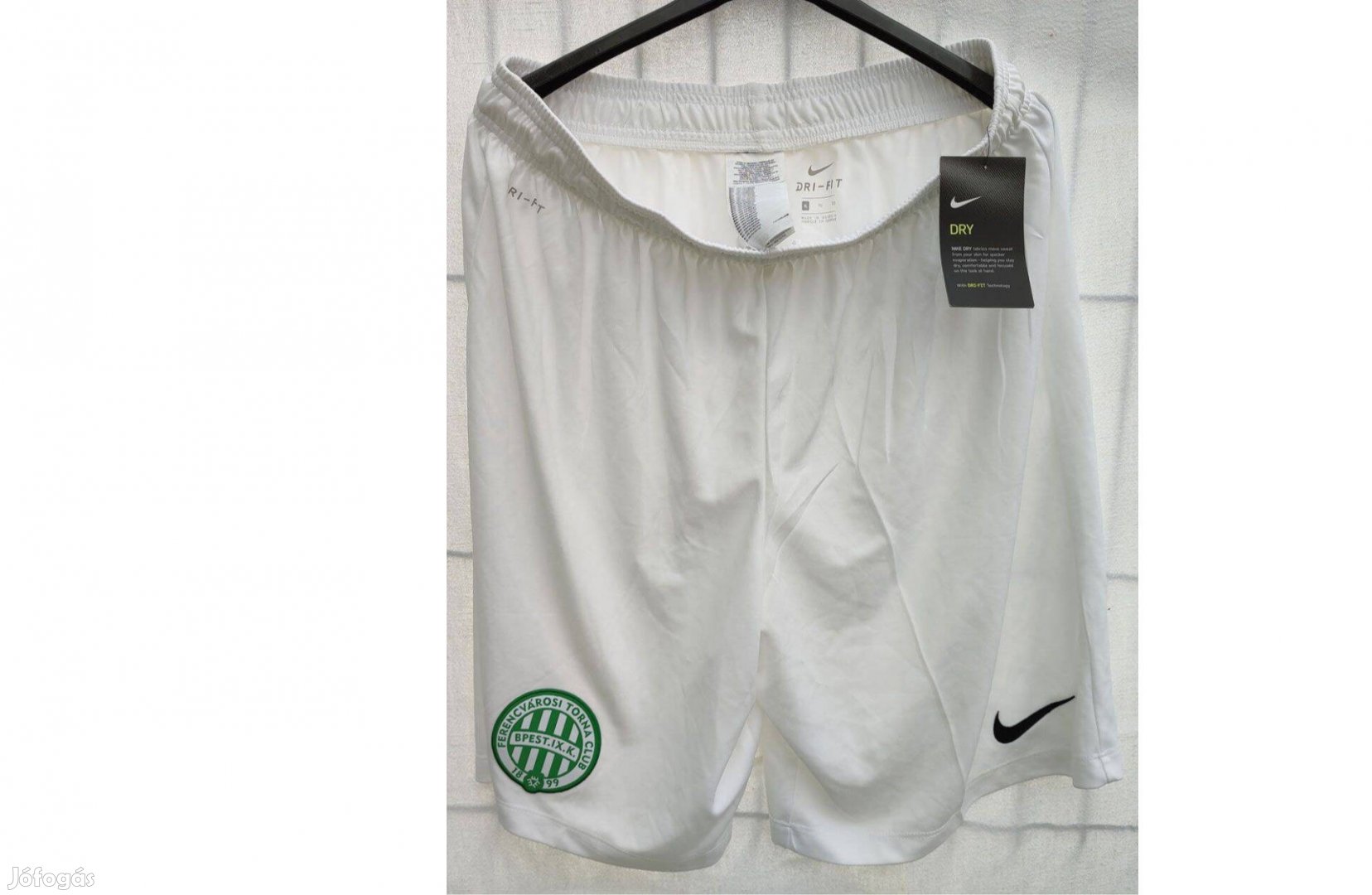 FTC Ferencvárosi TC fehér eredeti Nike rövid nadrág (XL)
