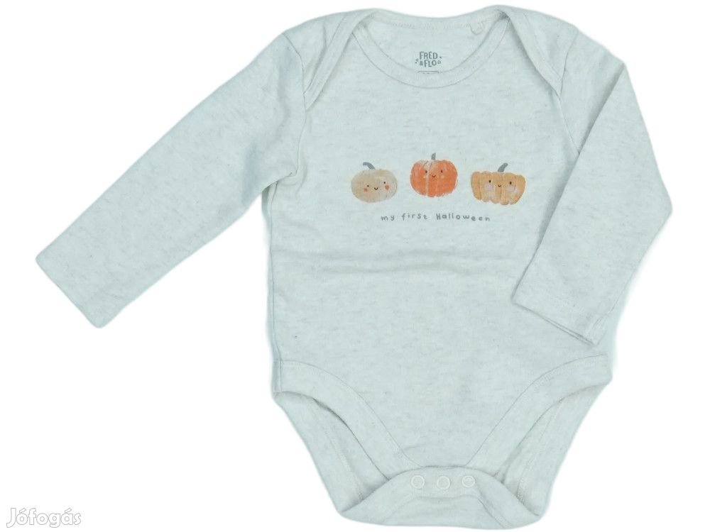 F&F/Fred&Flo Használt (újszerű) Fiú Hosszú ujjú body (Méret: 68)