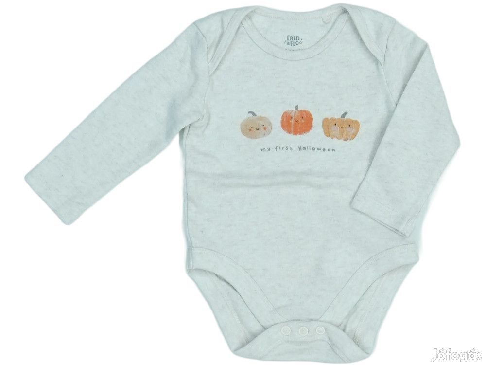 F&F/Fred&Flo Használt (újszerű) Fiú Hosszú ujjú body (Méret: 68)