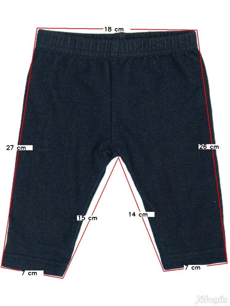 F&F/Fred&Flo Használt (újszerű) Lány Leggings (Méret: 62)