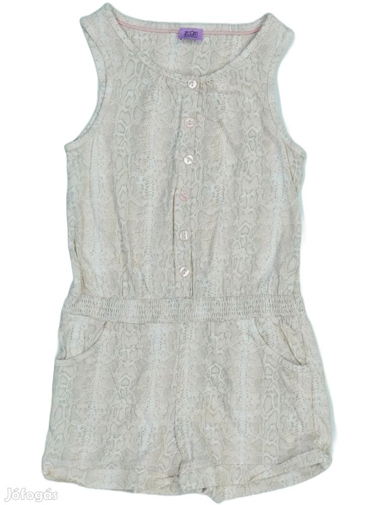F&F/Fred&Flo Új (címke nélküli) Lány Playsuit / Jumpsuit (Méret: 122)