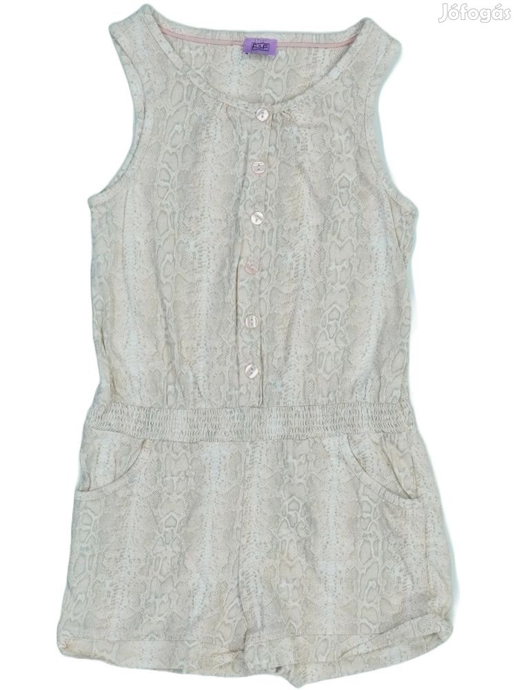F&F/Fred&Flo Új (címke nélküli) Lány Playsuit / Jumpsuit (Méret: 122)