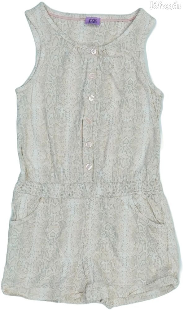 F&F/Fred&Flo Új (címke nélküli) Lány Playsuit / Jumpsuit (Méret: 122)