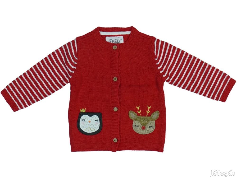 FFFredFlo Új címkés Lány Kardigán Méret 74