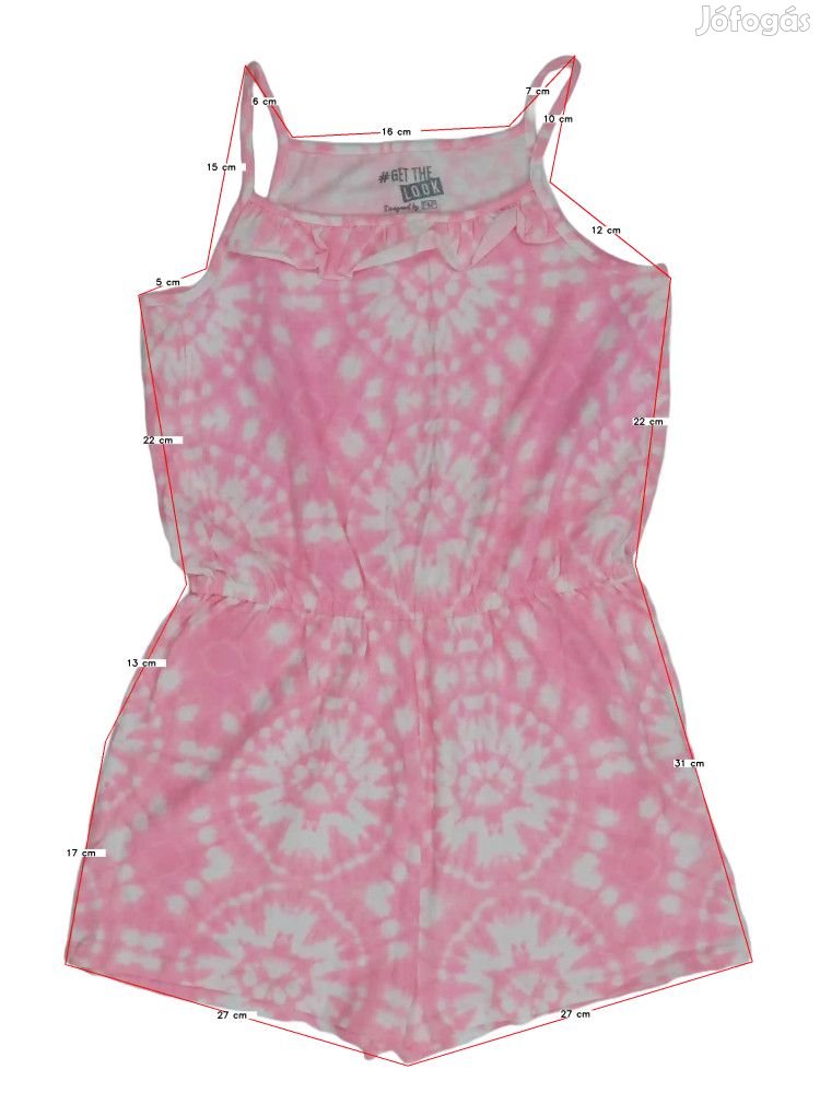 F&F/Fred&Flo Új (címkés) Lány Playsuit / Jumpsuit (Méret: 164)