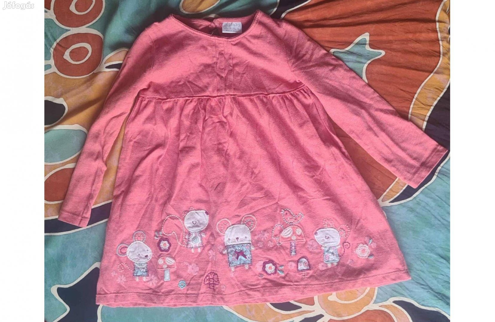 FF egeres kislány ruha 92-es