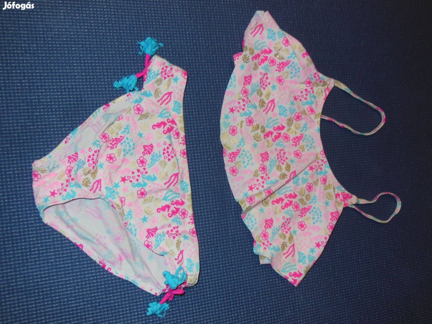 F&F lányka bikini, tini lány fürdőruha, 152/158