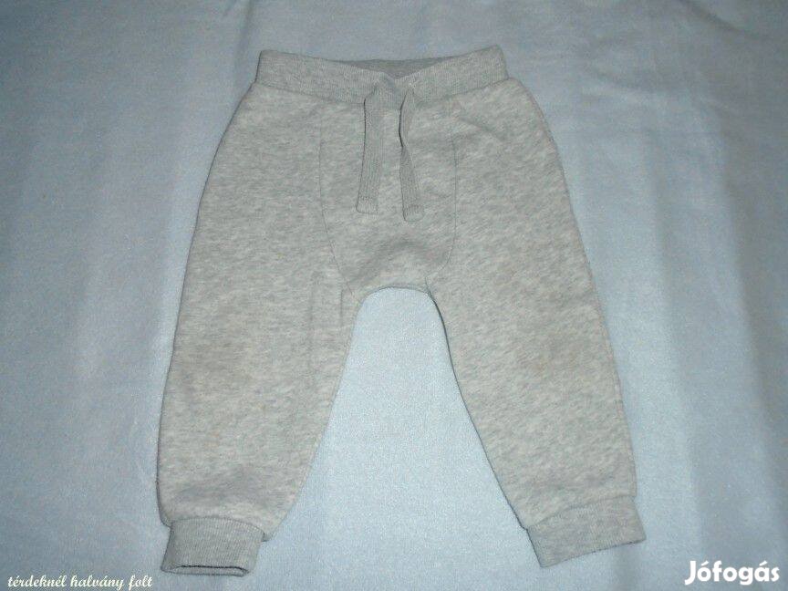 FF szürke jogger nadrág 9-12 hó méret 80