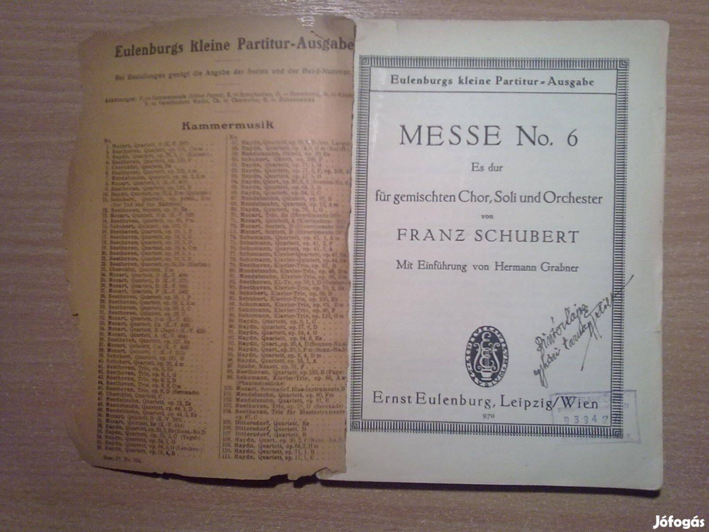 F. Schubert - Esz-dúr 6. szentmise