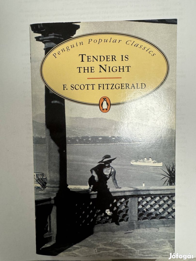 F. Scott Fitzgerald Tender is the Night angol könyv