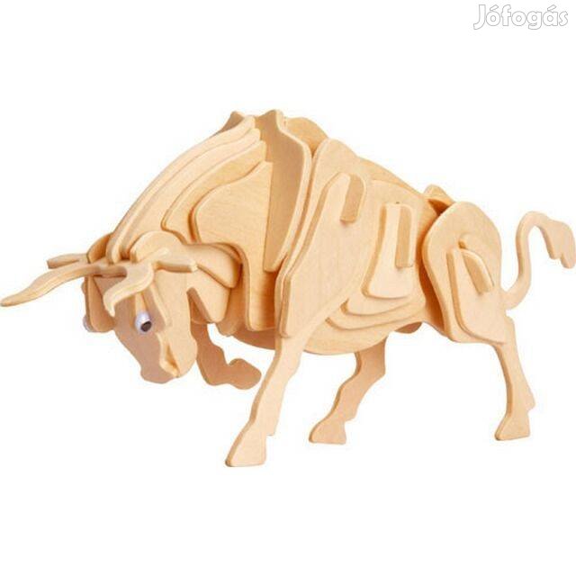 Fa 3D Puzzle - Bika 38db-os