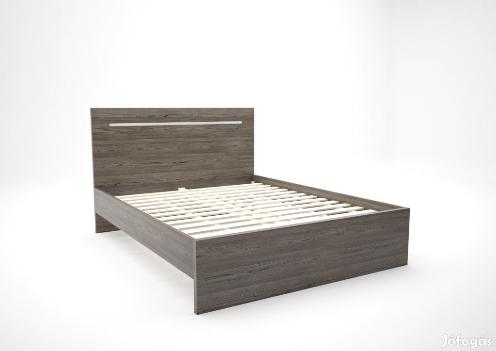 Fa-DM Francia ágy 160x200 sötét katthult