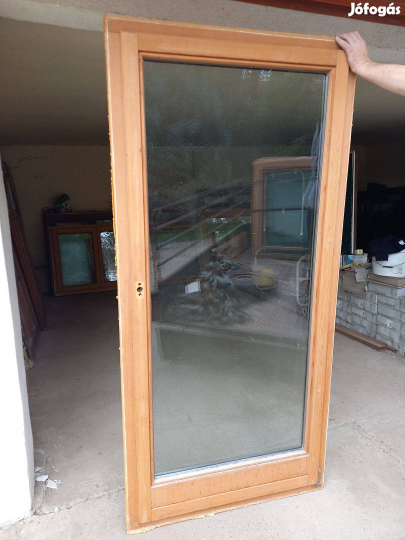 Fa Erkély / Terasz Ajtó ok 98 cm x 208 cm