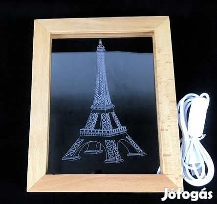 Fa Ledes Képkeret RGB 170x200mm-es USB 4082