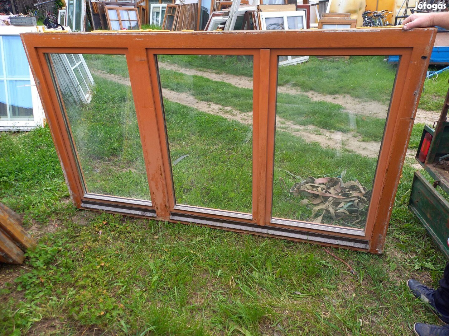 Fa ablak 230 cm x 135 cm