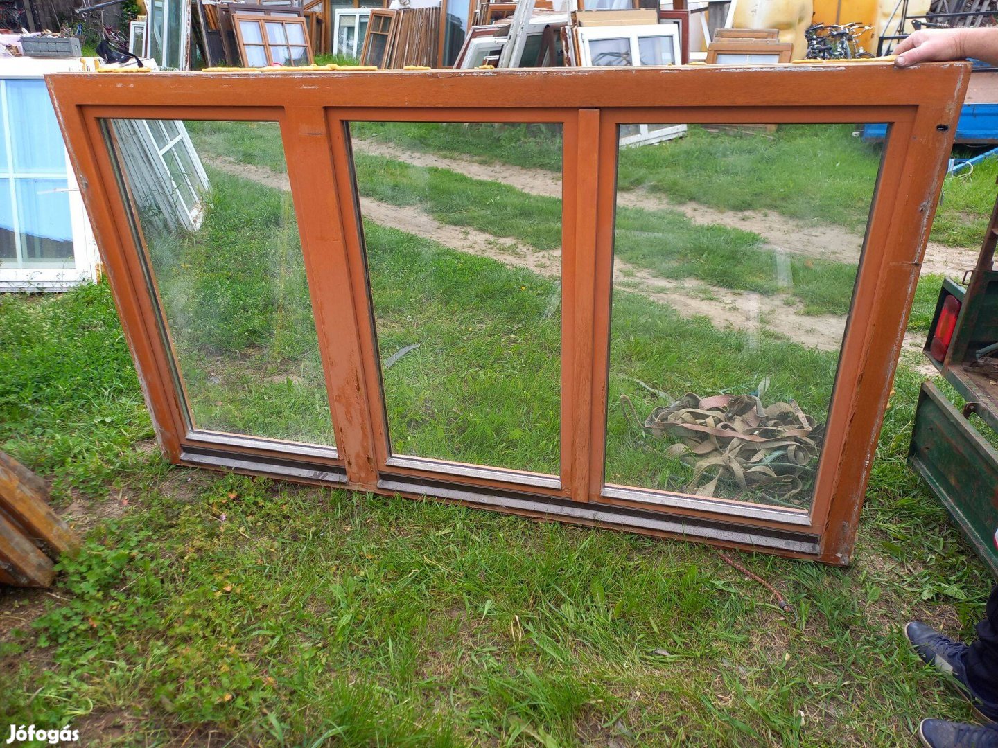 Fa ablak 230 cm x 135 cm