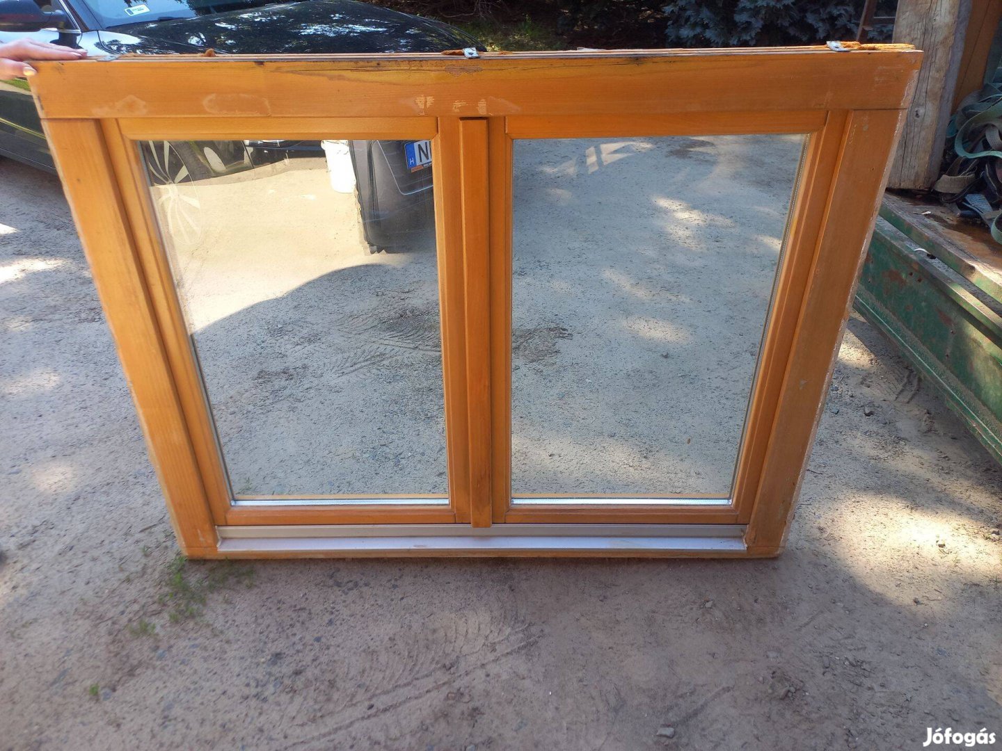 Fa ablak ok 137 cm x 108 cm