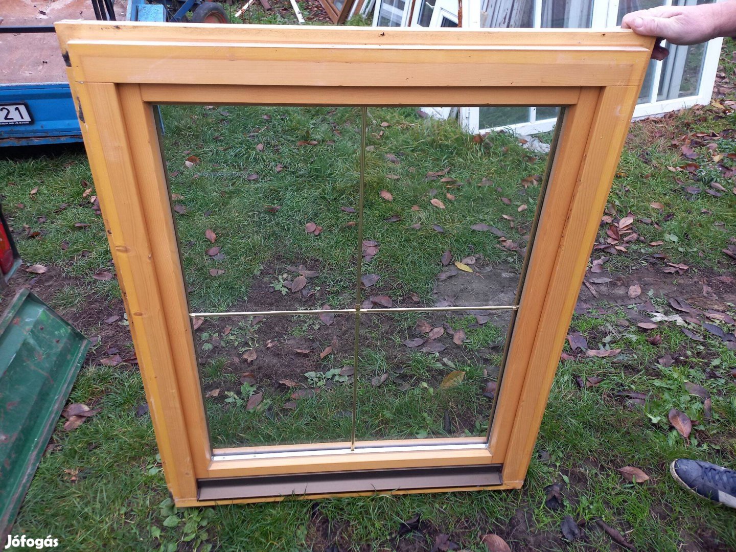 Fa ablak ok 98 cm x 119 cm