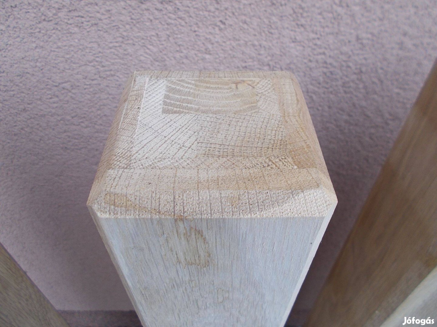 Fa asztalláb garnitúra ( 4 db. ) tölgyfából 90x90x750mm