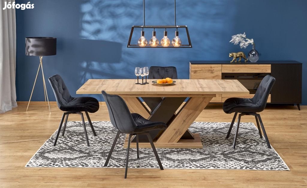 Fa asztallapos étkezőasztal T24368