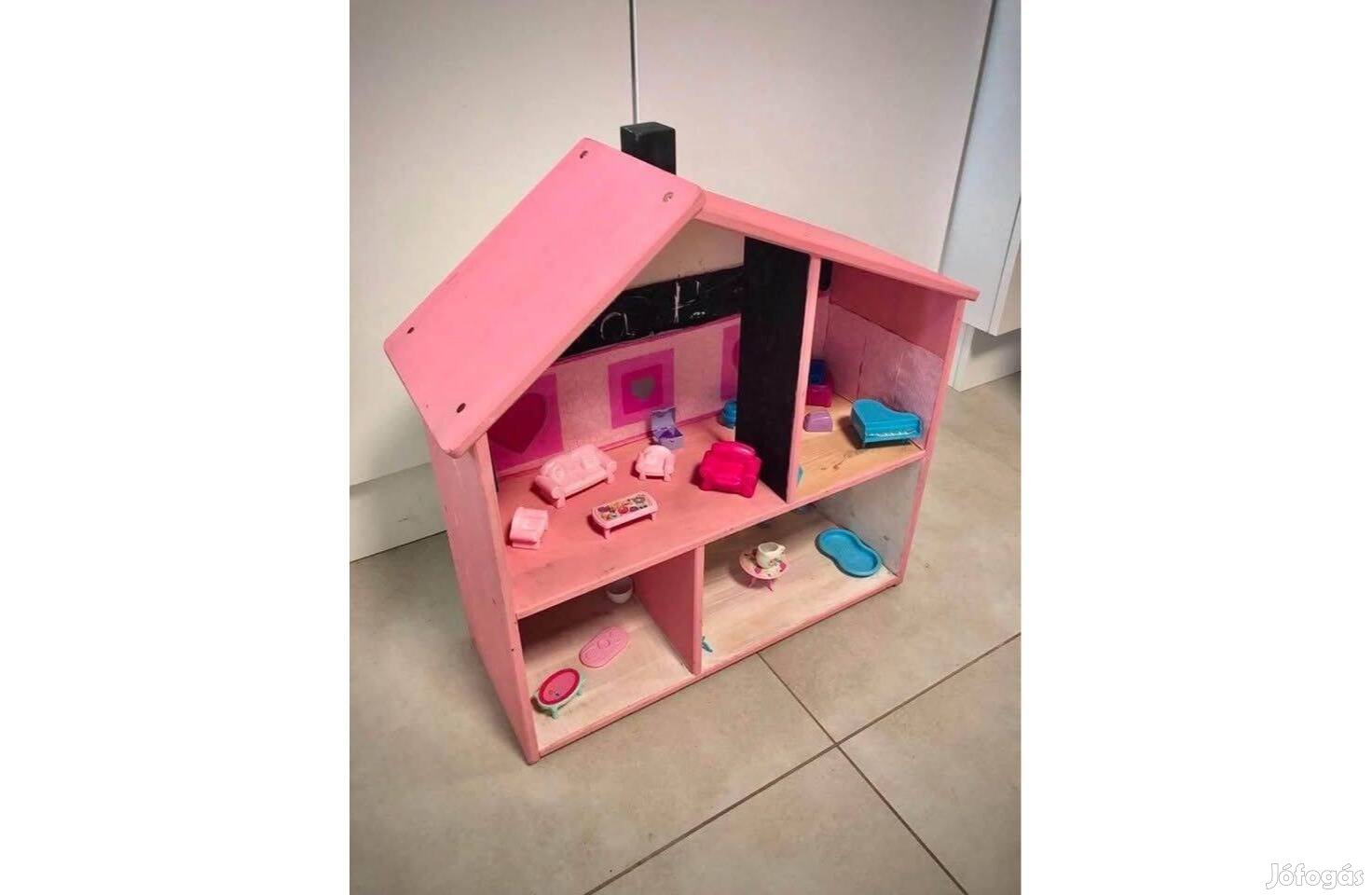 Fa babaház, barbie ház