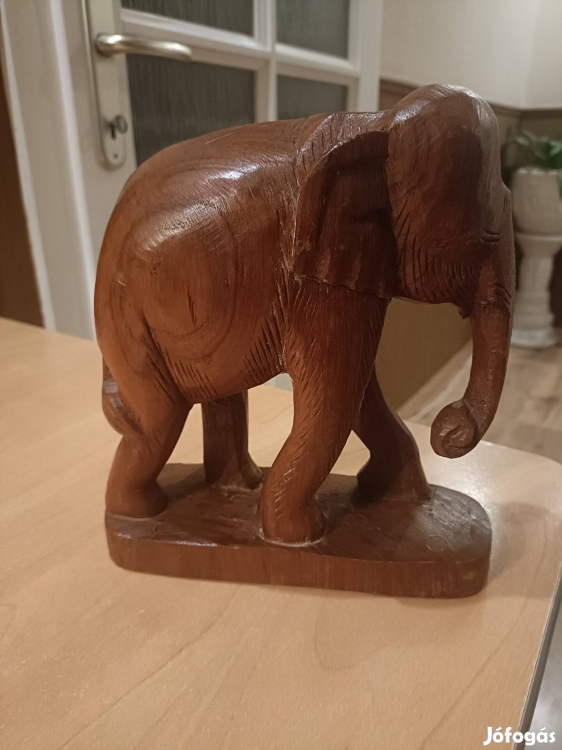 Fa elefánt lakásdekor