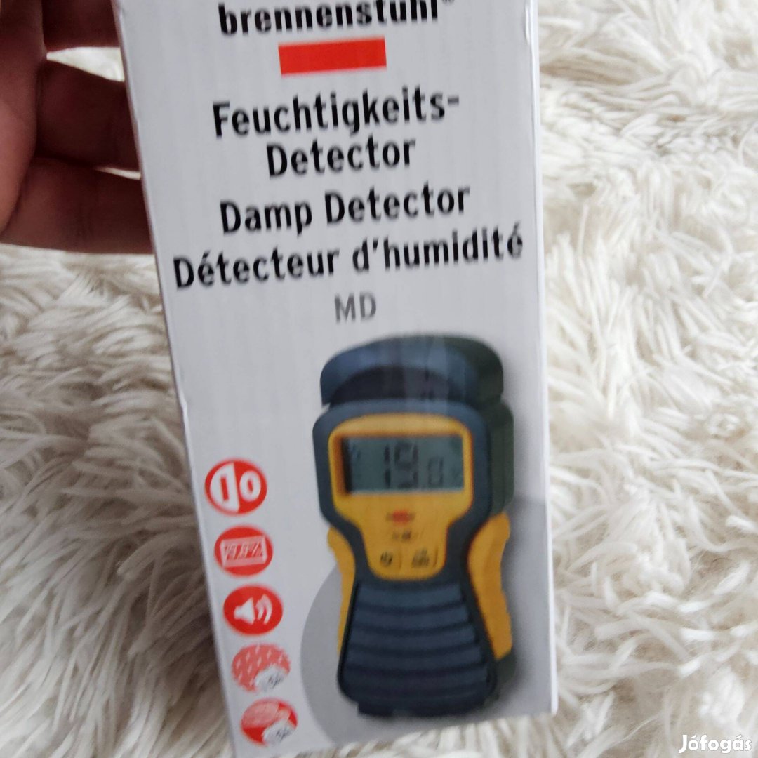 Fa és épületnedvesség mérő 1.5 - 33 térf.% Brennenstuhl új