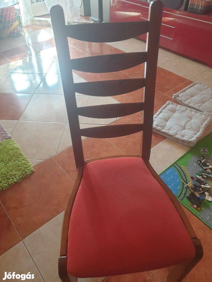Fa étkező asztal + 8 Fa szék