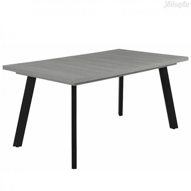 Fa étkezőasztal fekete lábbal Katthult T28825-2-7046