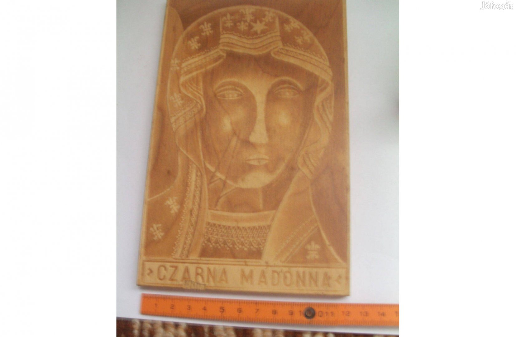 Fa falikép, új (Czarna madonna 20X12cm)
