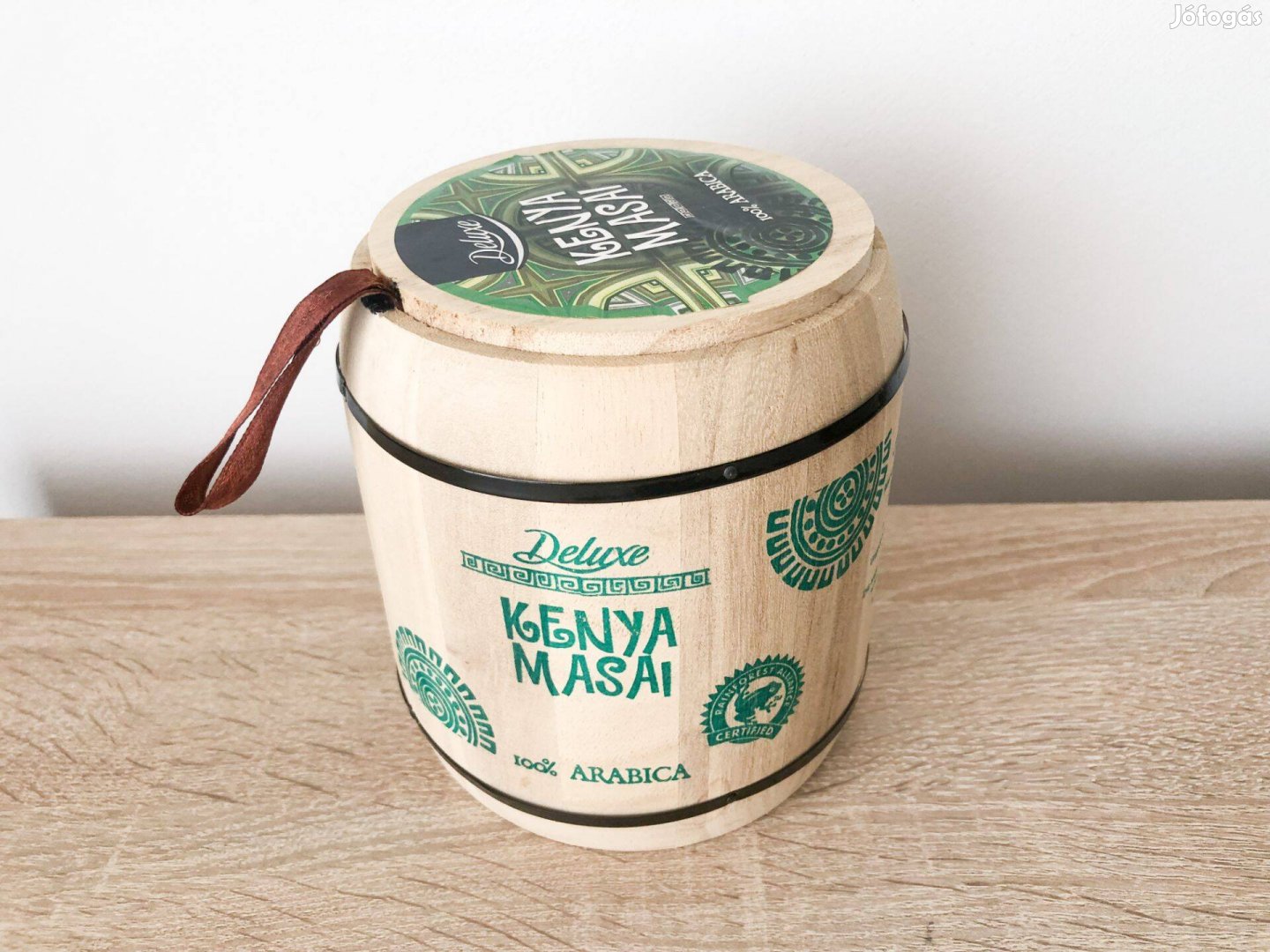 Fa kávés doboz - Kenya Masai