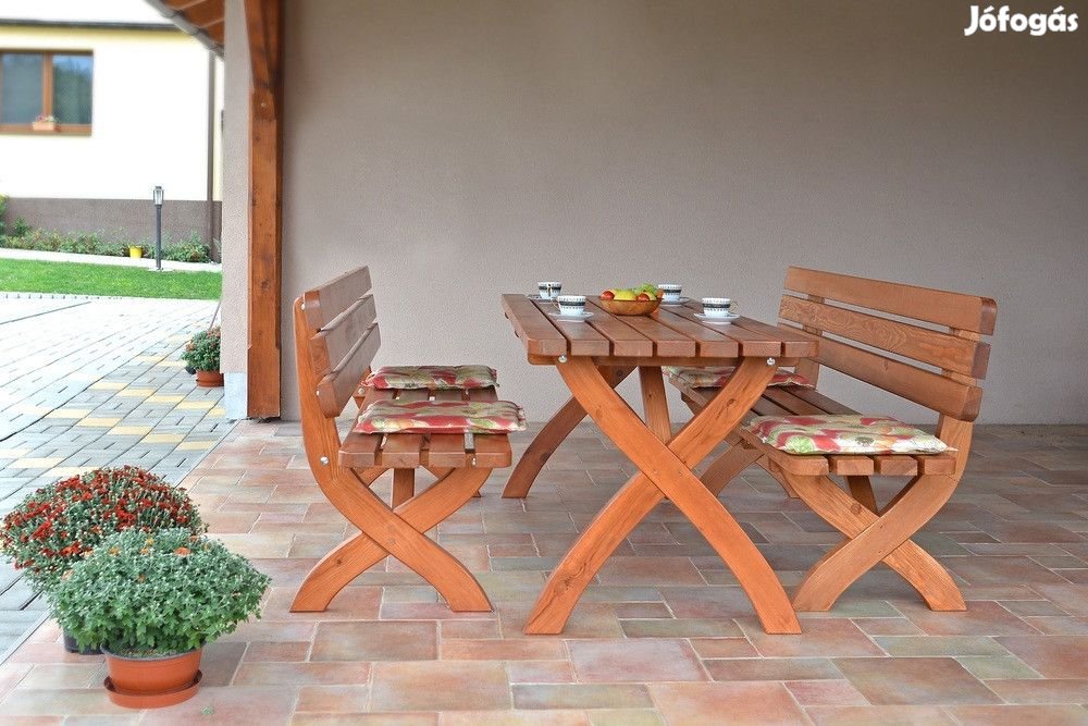 Fa kerti étkező garnitúra 190542969