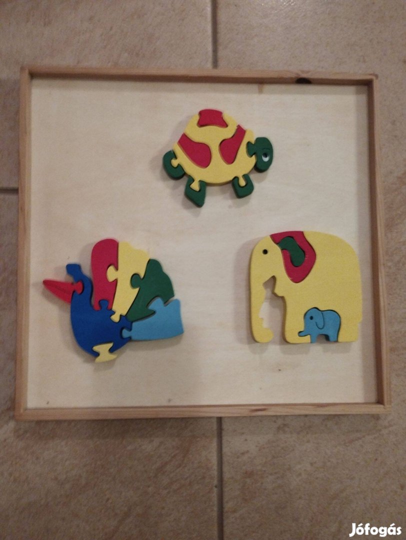 Fa kirakó gyerek játék puzzle fejlesztő