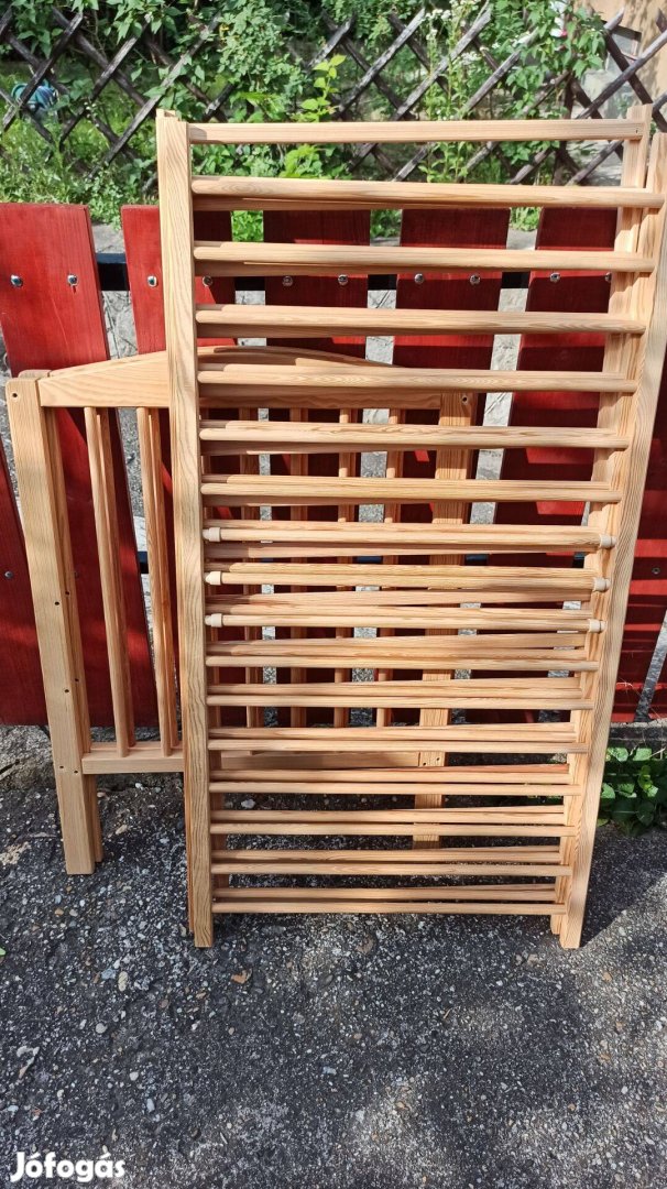 Fa kiságy 120x60