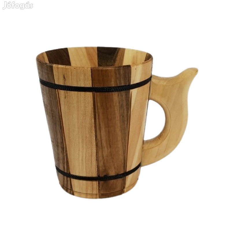 Fa korsó 10 cm-es