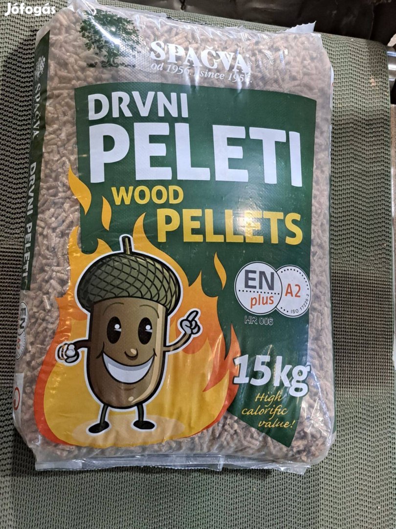 Fa pellet (minősített A2): horvát