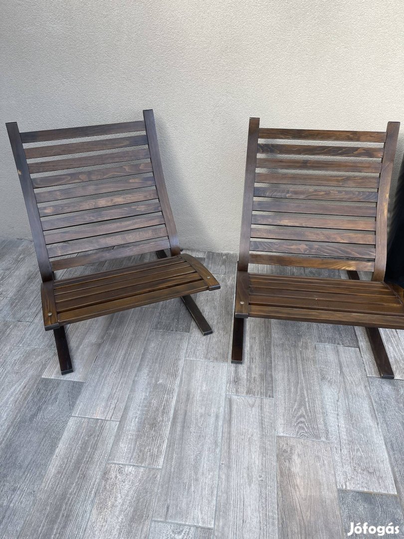 Fa pihenőszék napozó szék 