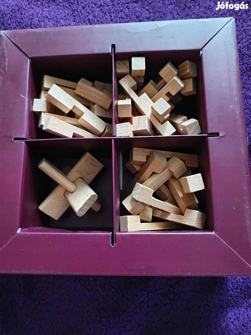 Fa puzzle játék