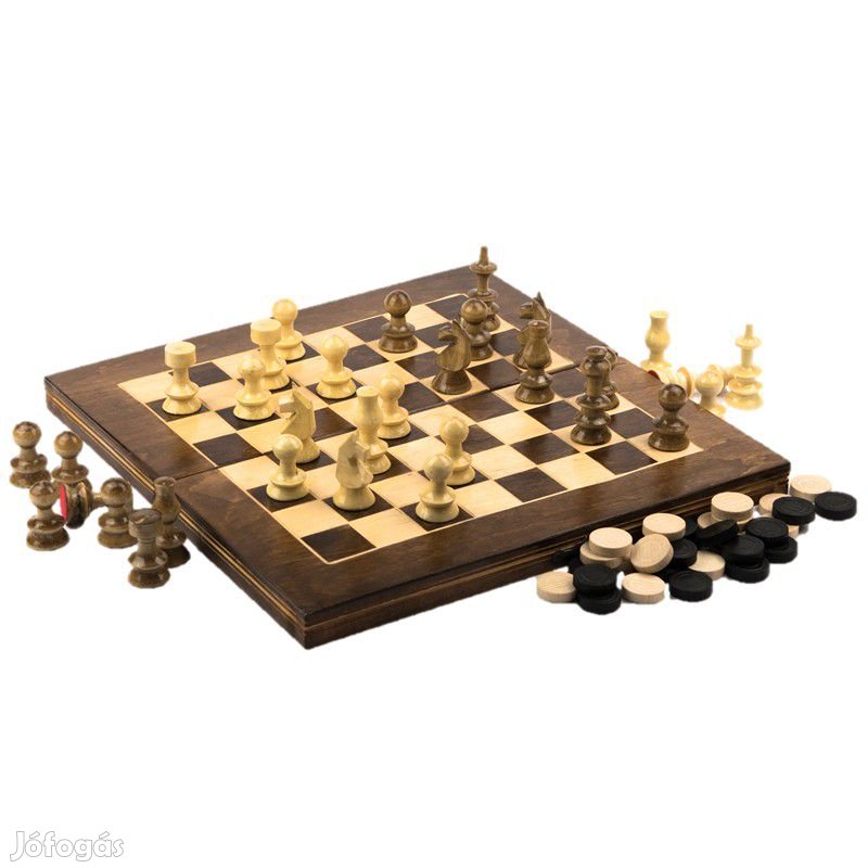 Fa sakk készlet 45 cm