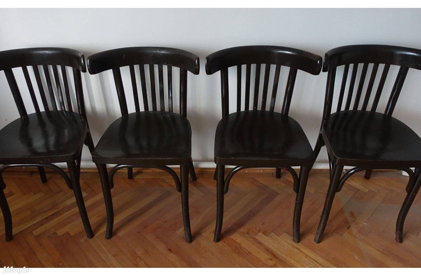 Fa székek a 60-as évekből (4db)