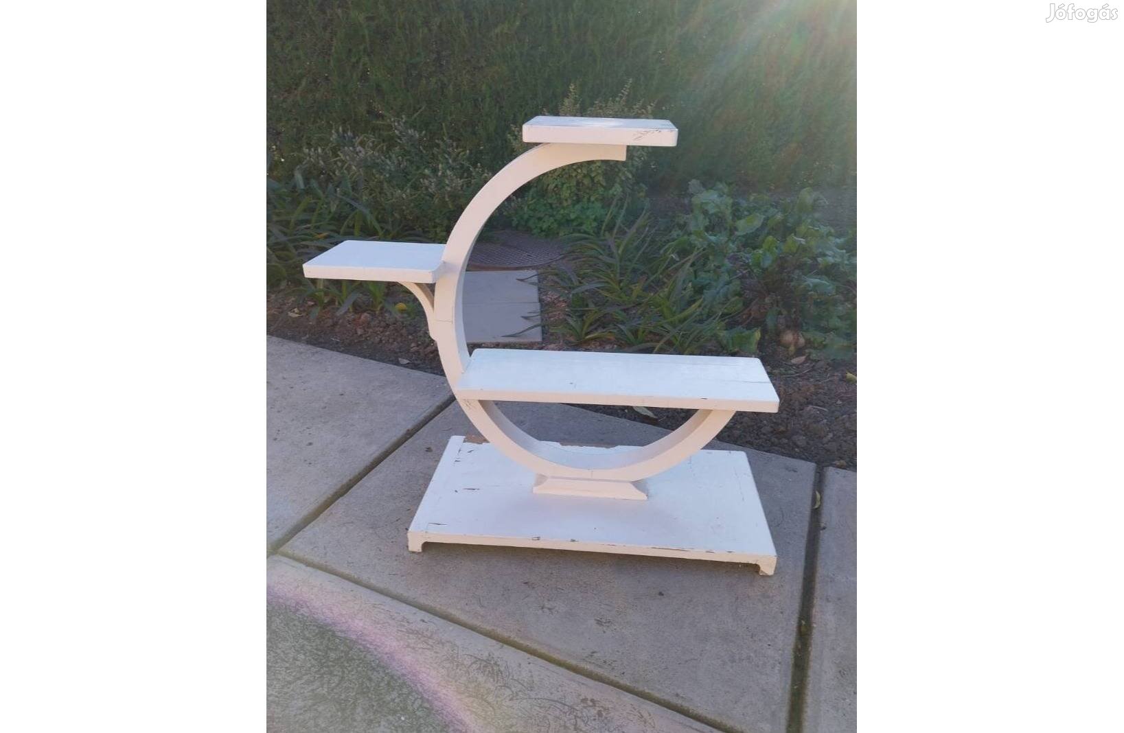 Fa virágtartó 65 éves szú mentes antik retró régi