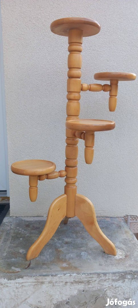 Fa virágtartó állvány eladó!