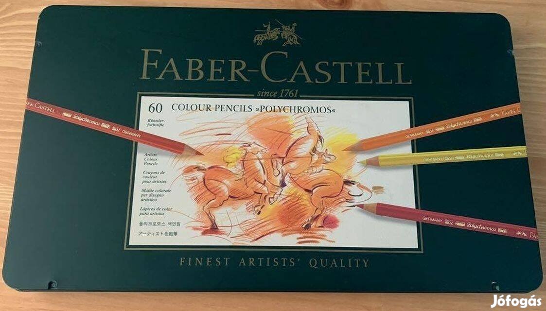 Faber Castell Polychromos színesceruza készlet (60 db) (Új)