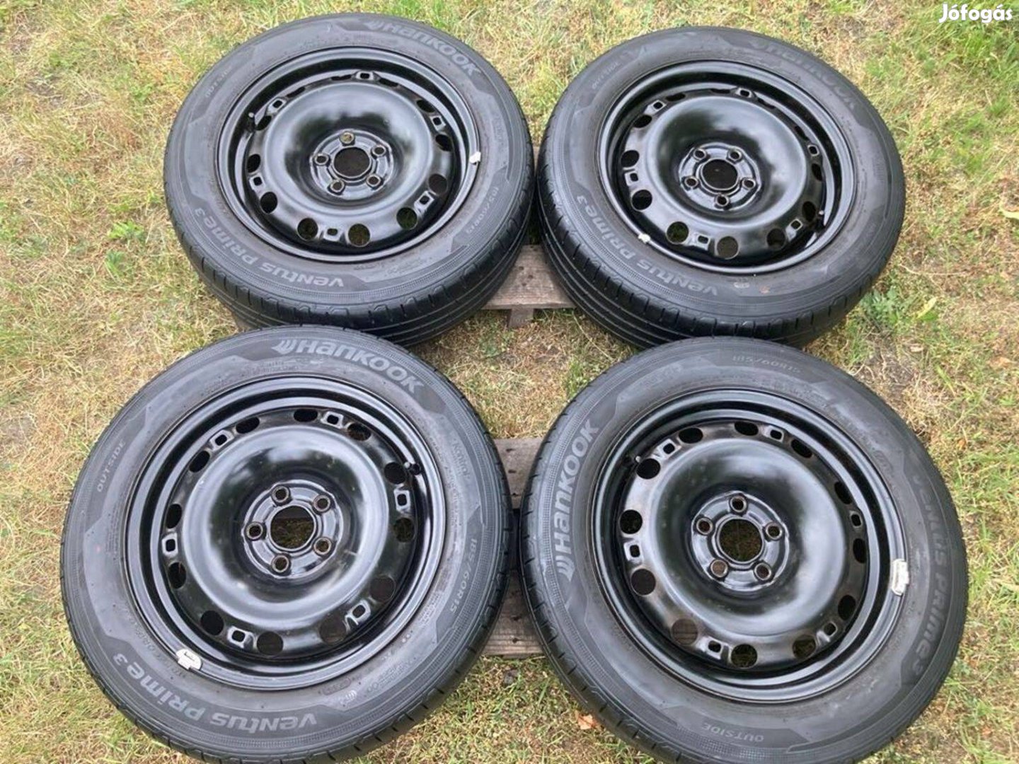 Fabia II Polo 5x100 nyári kerekek 185/60 R15 gumikkal